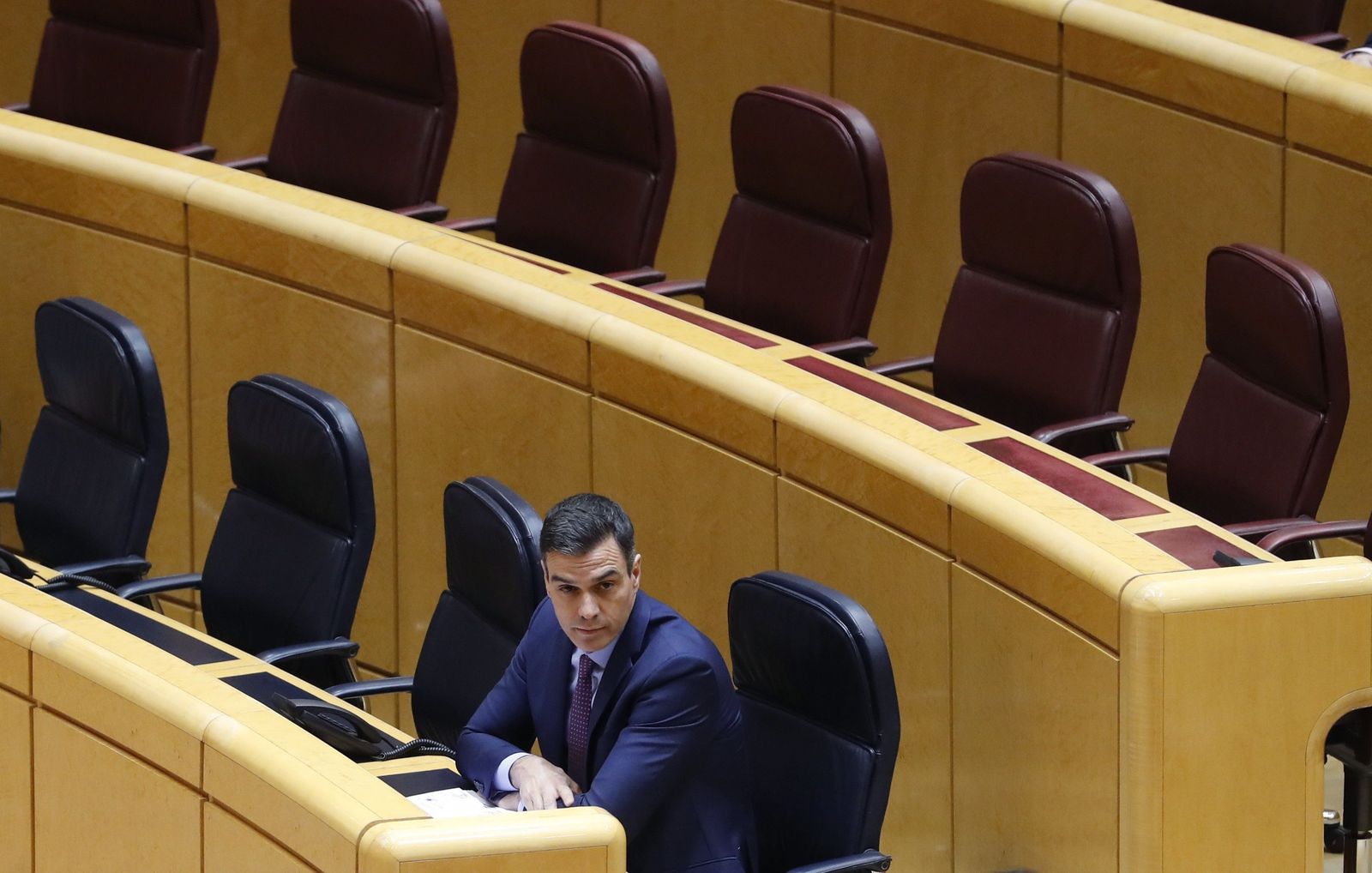 El presidente del Gobierno, Pedro Sánchez