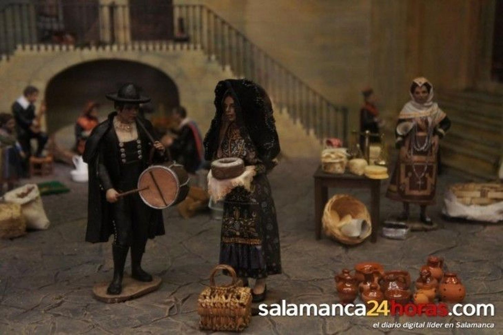 Cerca de 4.000 personas han contemplado en ocho días el Belén de la Diputación