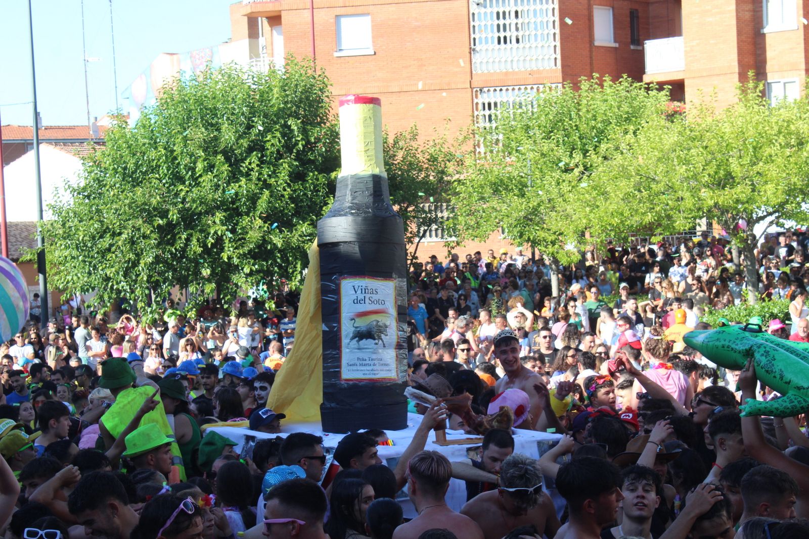 Chupinazo fiestas de Santa Marta del Tormes