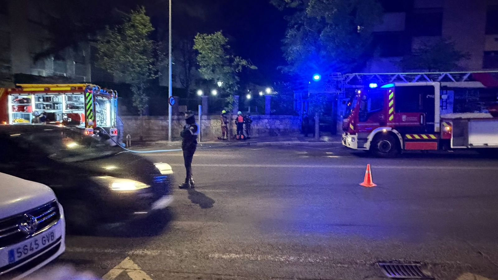 Incendio Paseo de la Estación