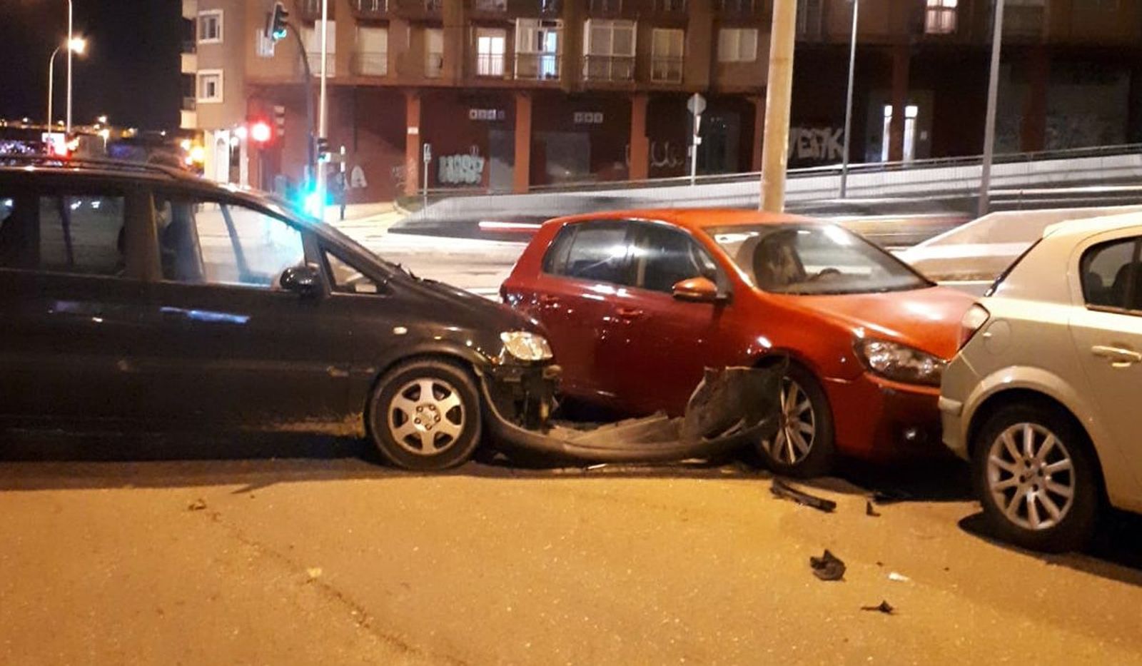 Choque en victor gallego