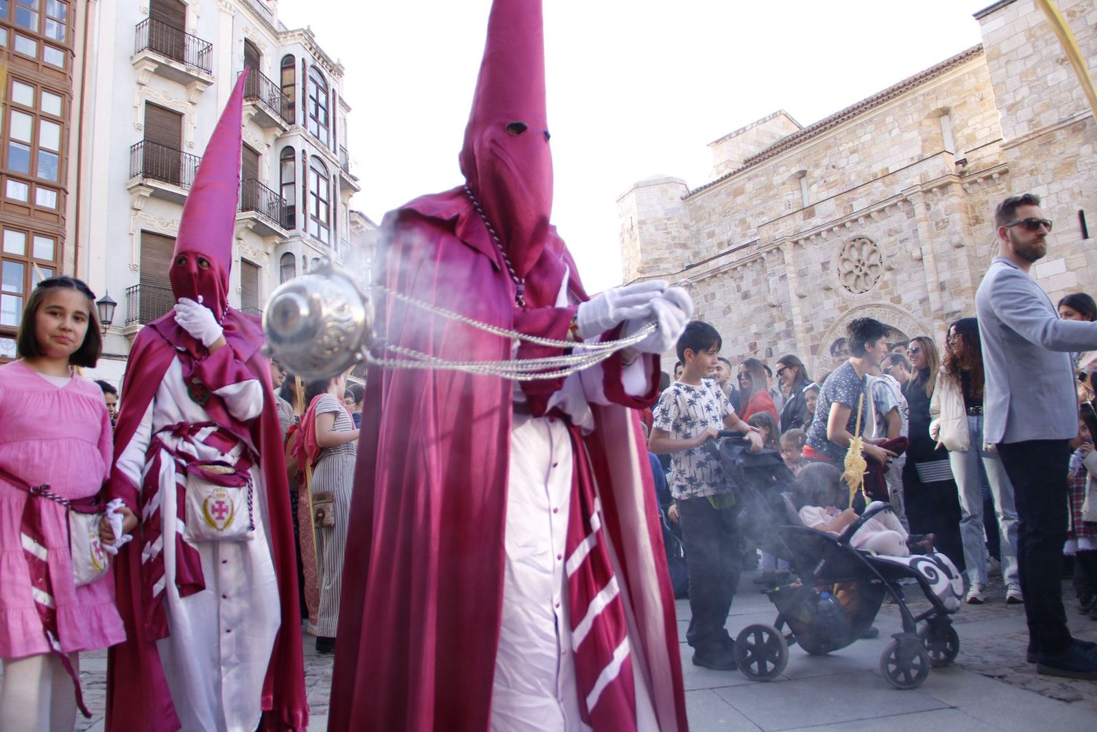 Recorrido procesional de La Borriquita en esta Semana Santa de 2024. Foto: Víctor Garrido.