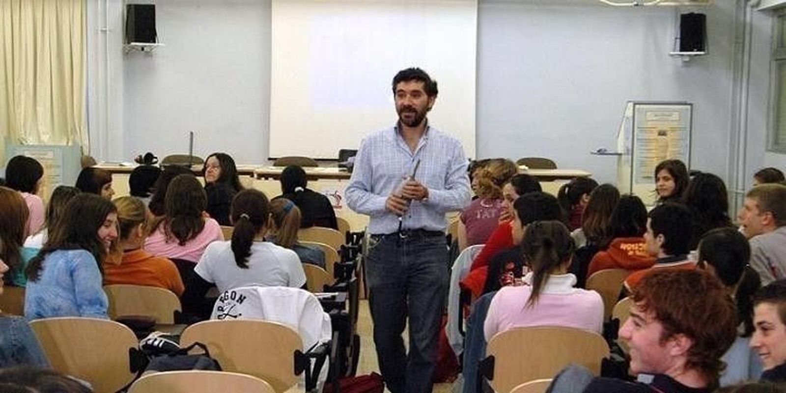 Docente. Foto de archivo