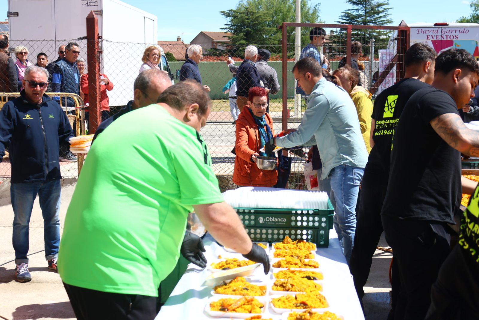 Paella popular en Villoria