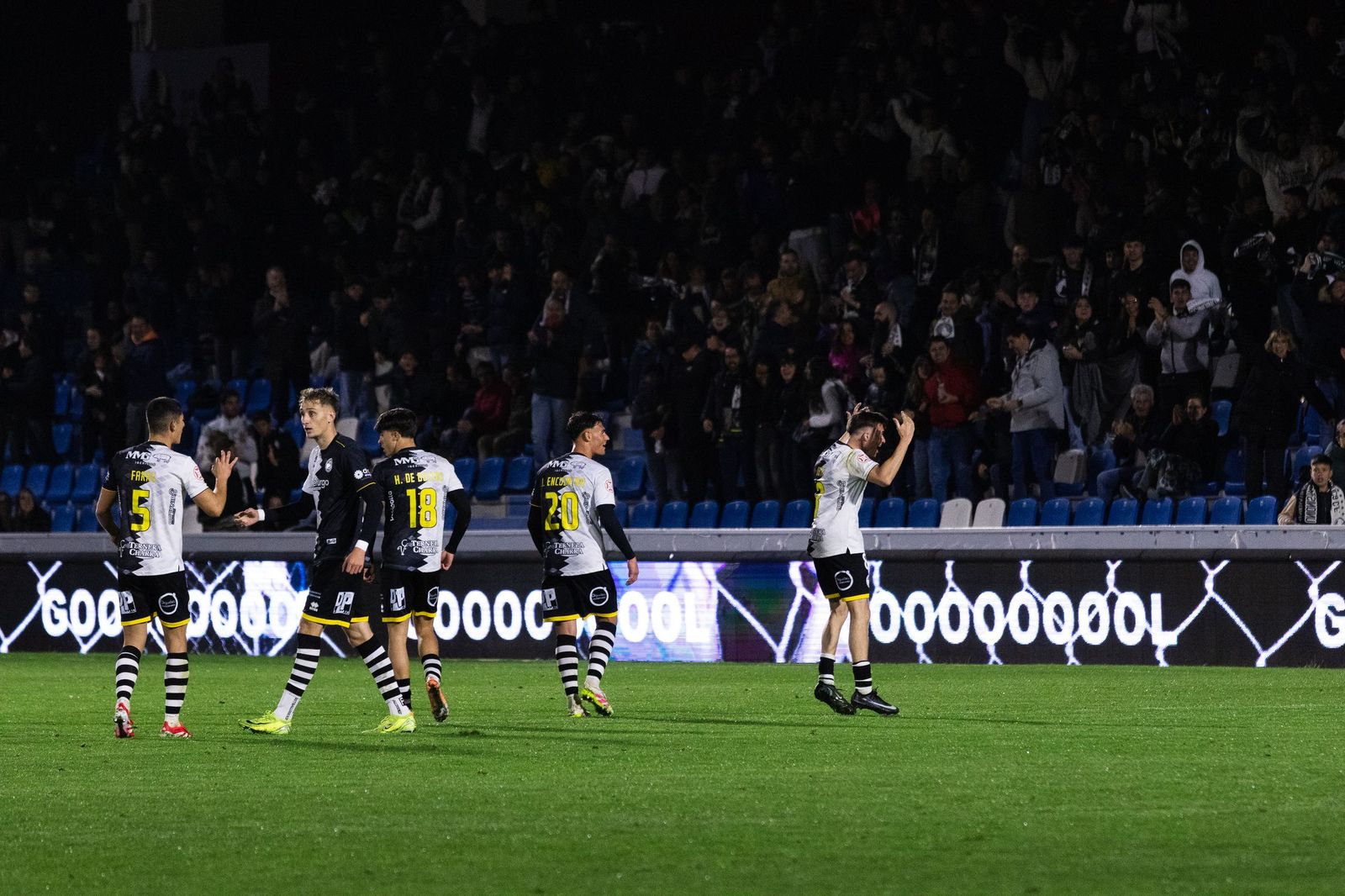 Partido entre Unionistas y Pontevedra en el Reina Sofía