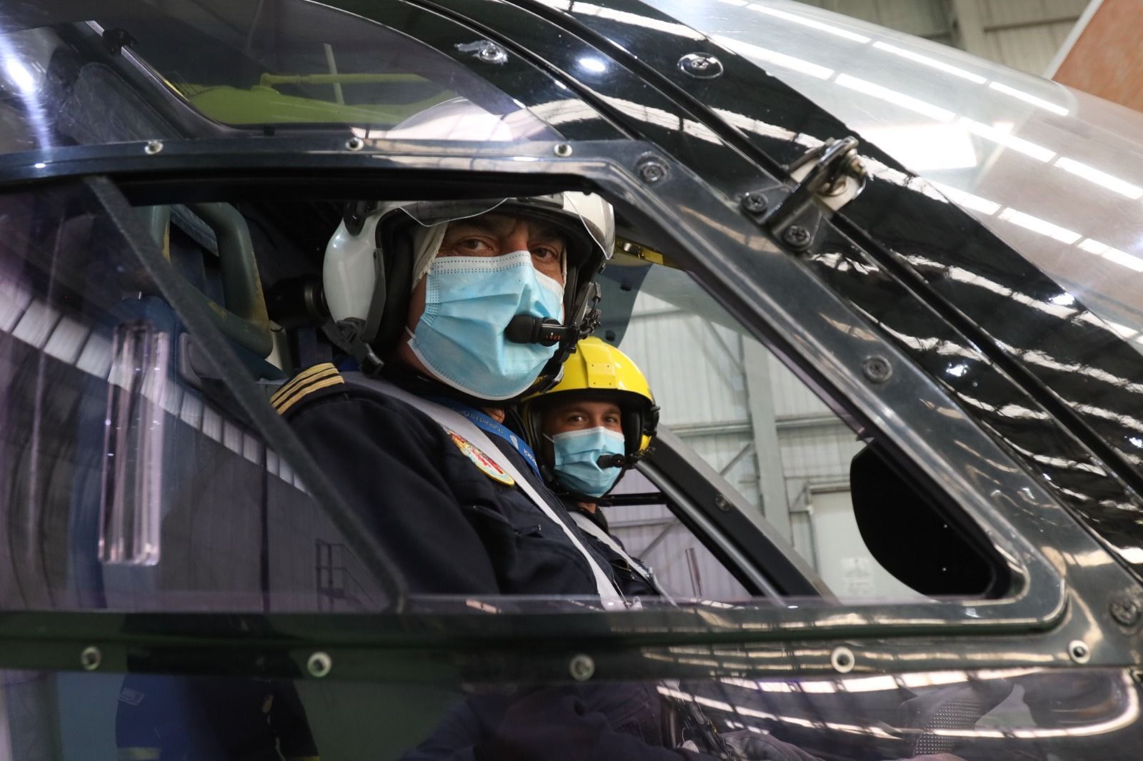 Helicóptero medicalizado del 112, aeropuerto de Matacán (25)