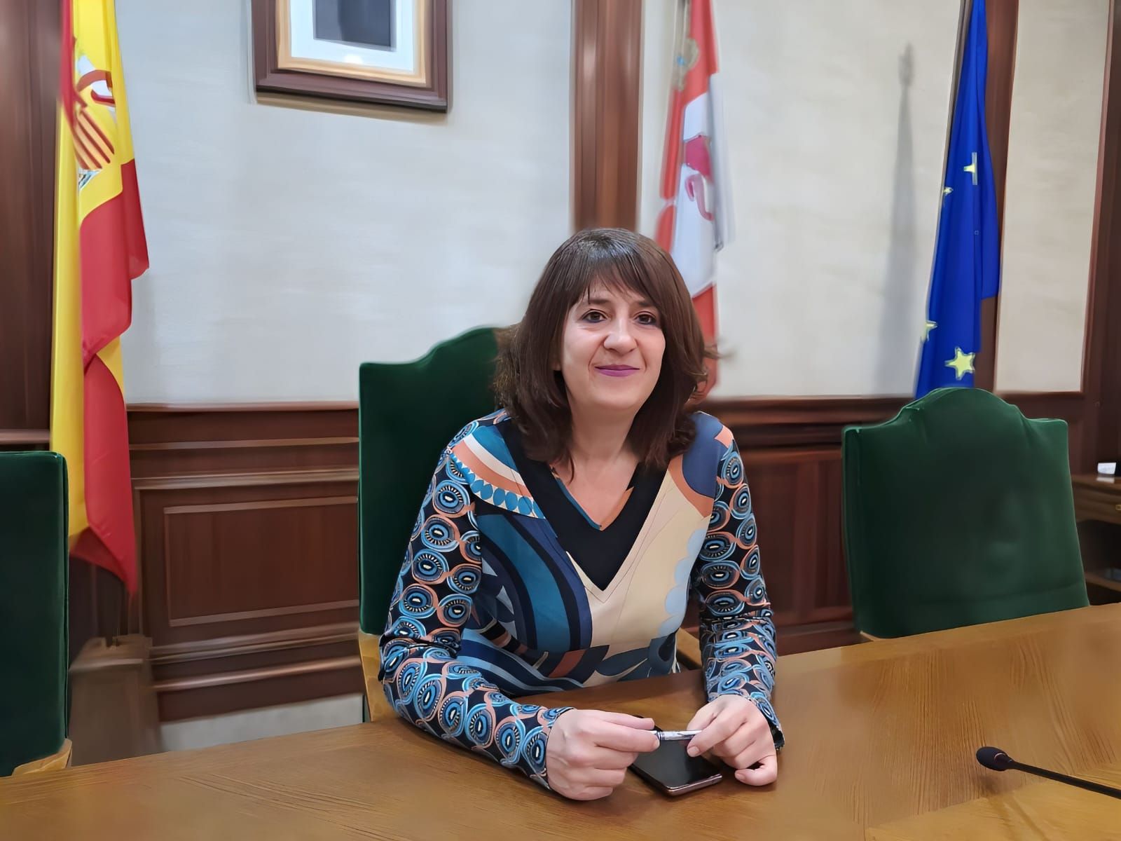 La concejala de Obras del Ayuntamiento de Béjar, Olga García