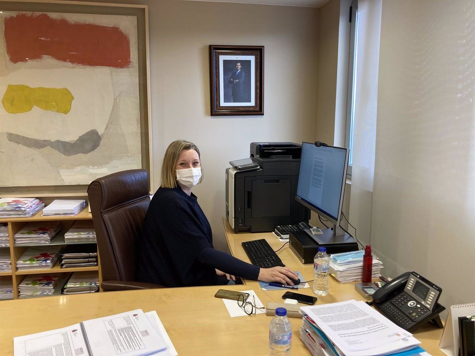 La consejera de Familia, Isabel Blanco. | EP