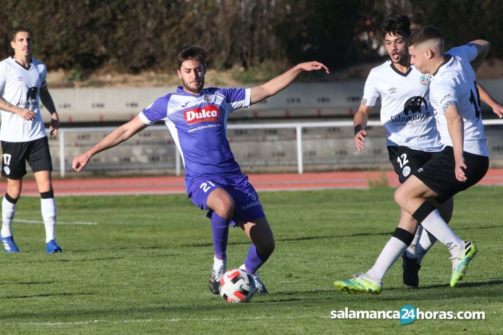 Imagen del encuentro de ida.