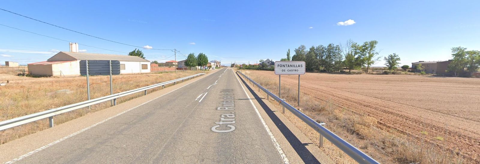 Entrada de Fontanillas de Castro. Google Maps.