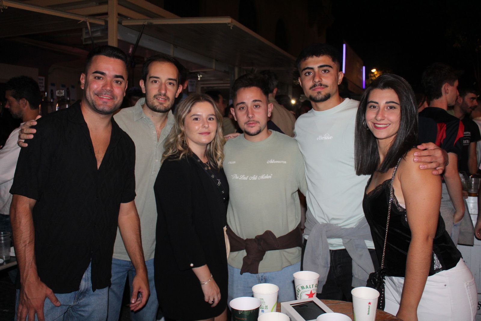 Ambiente en la Feria de Día en la tarde de este sábado
