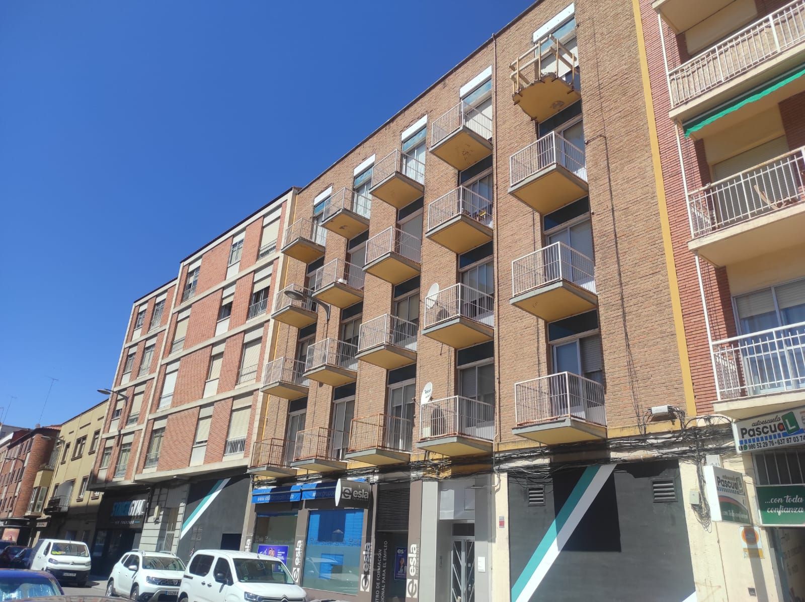 El edificio de Pablo Morillo con los voladizos retirados