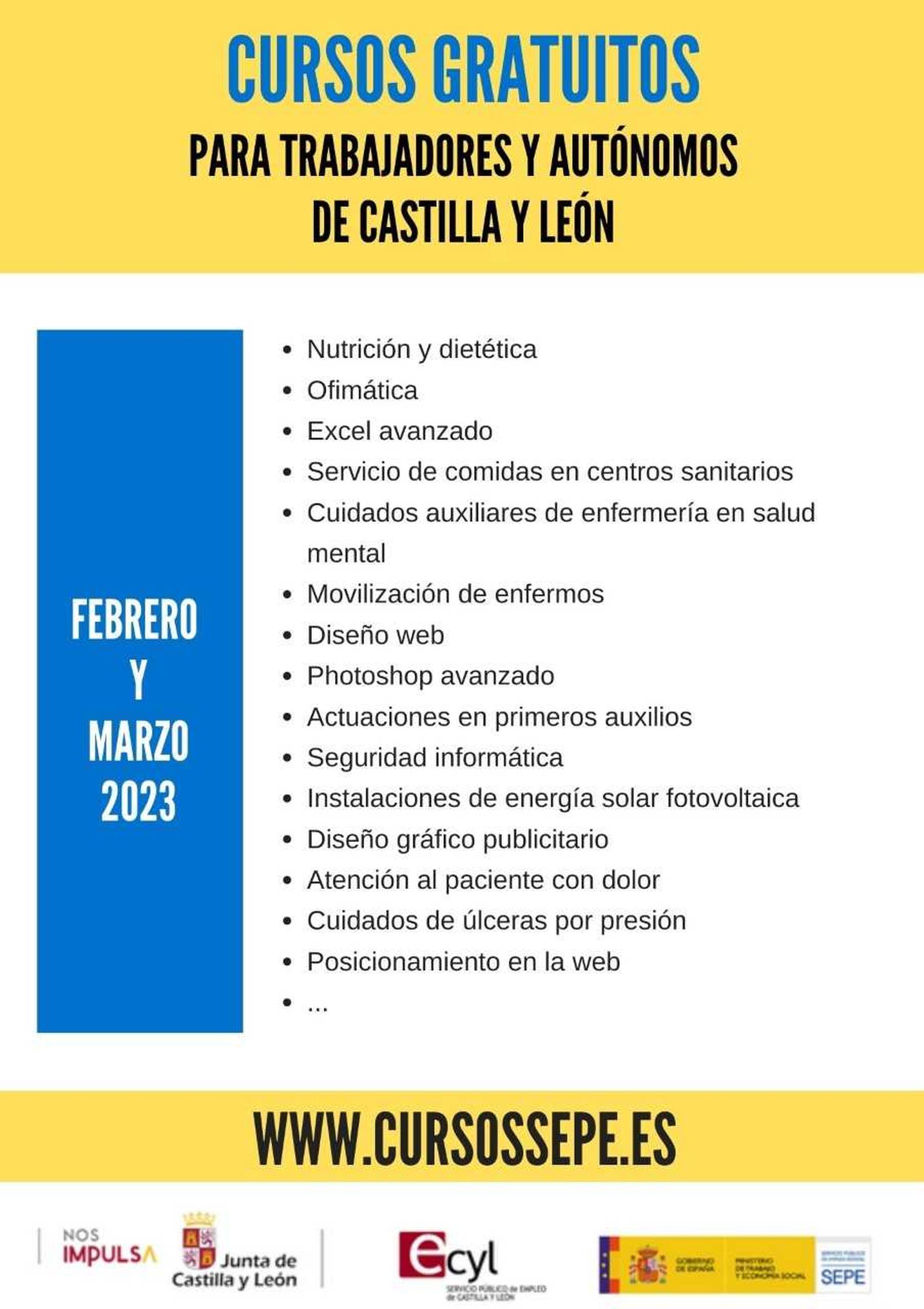 Cursos online SEPE CYL Cursos online SEPE CYL