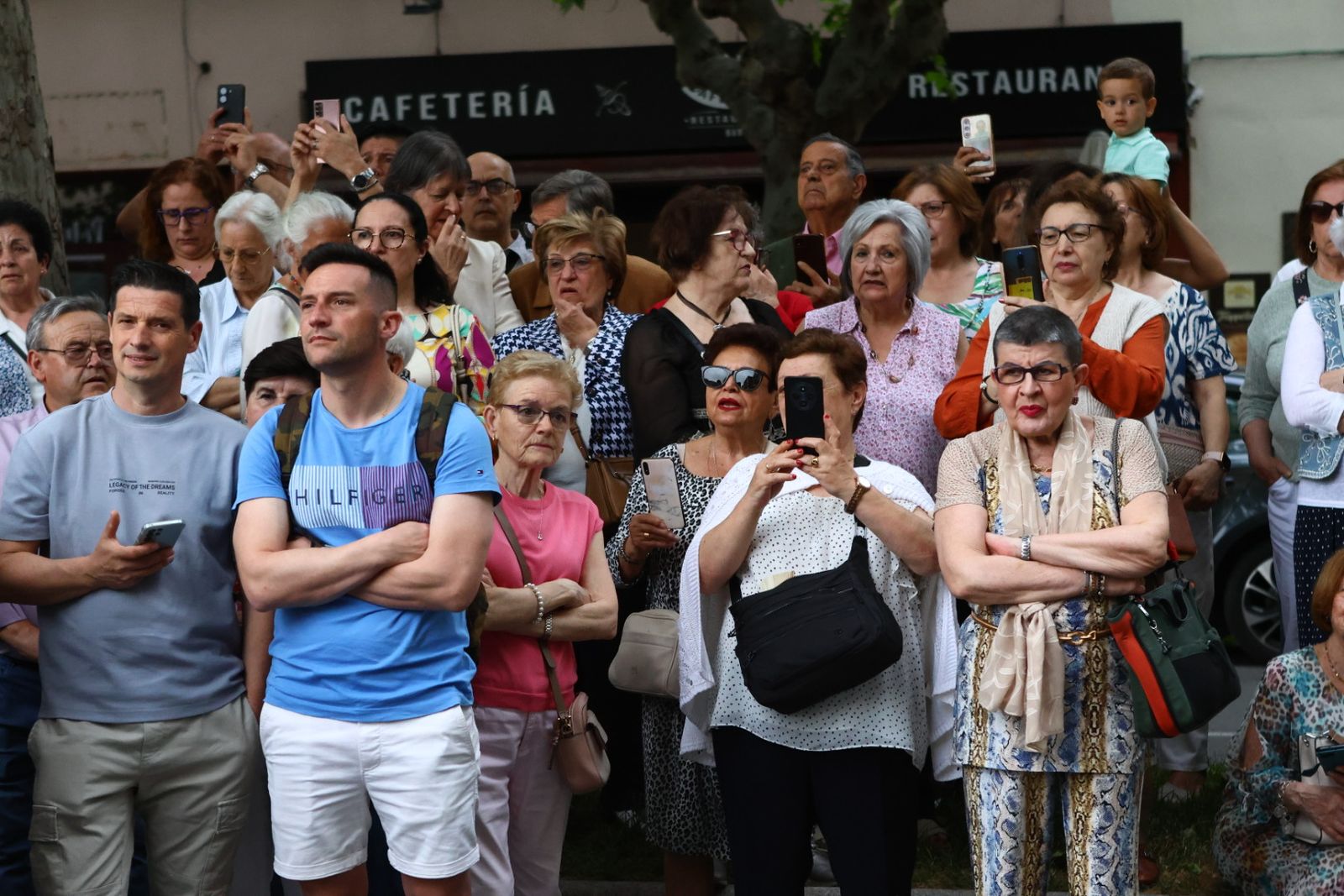 Procesión con motivo de la festividad de María Auxiliadora