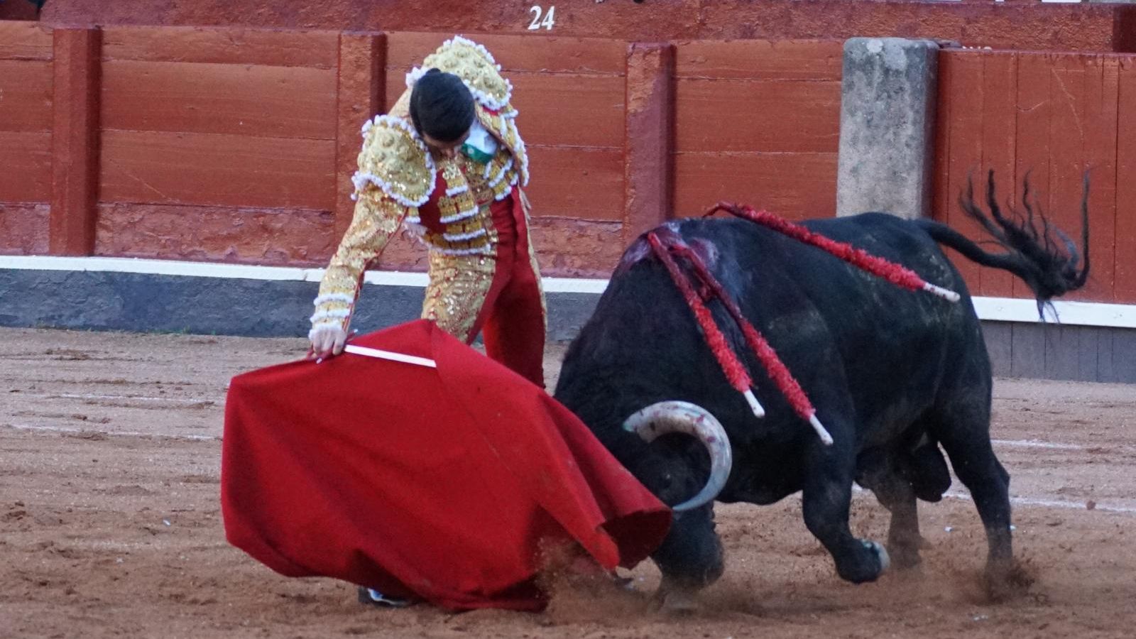 Emilio de Justo con 'Buenasuerte' de Garcigrande