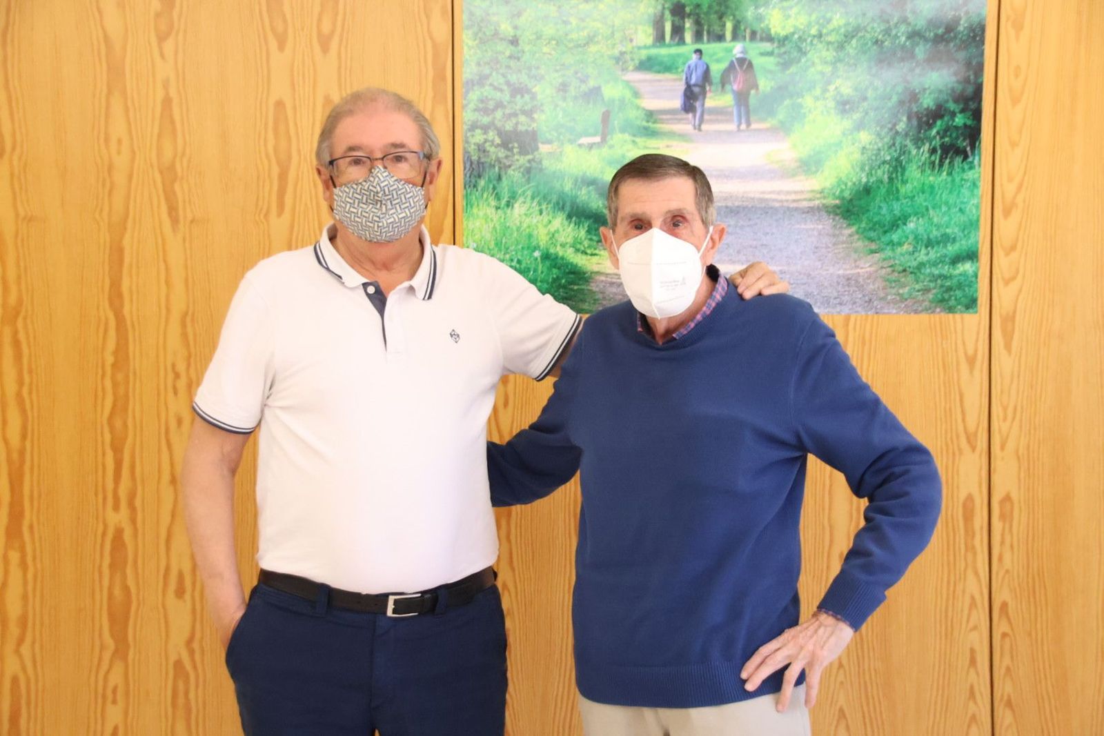 Francisco y Ángel, usuarios del Proyecto Edades