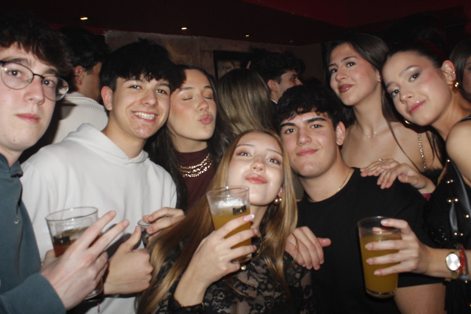 Salamanca de noche, sabado 28 de marzo