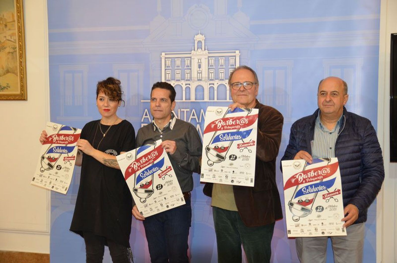 Peluqueros y barberos solidarios