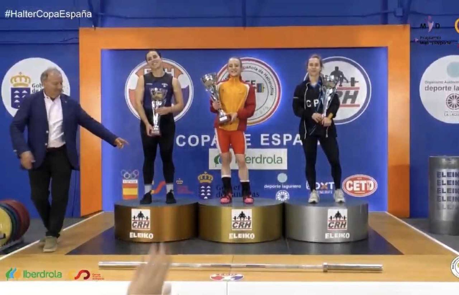 Marta Rincón, campeona de España de Halterofilia