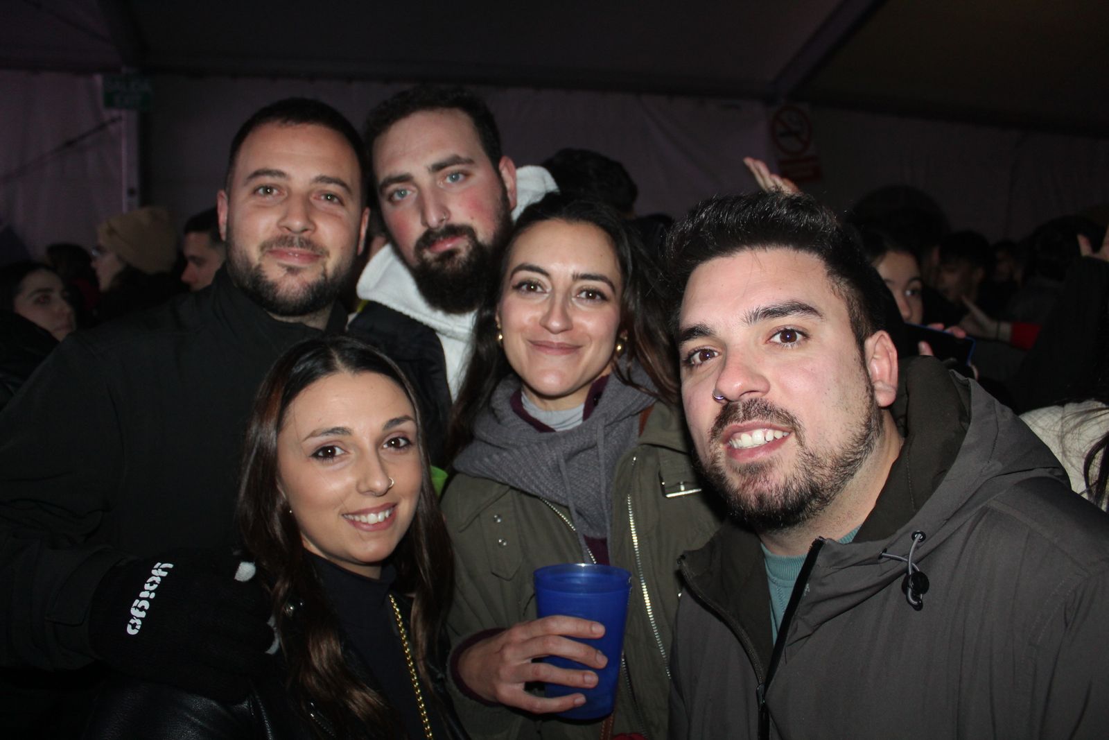 Salamanca de noche, sábado 7 de febrero