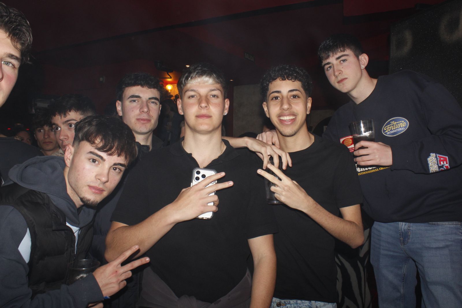 Salamanca de noche, sábado 8 de marzo