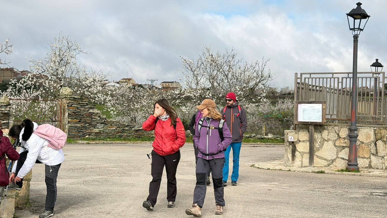 Marcha senderista en Vilvestre
