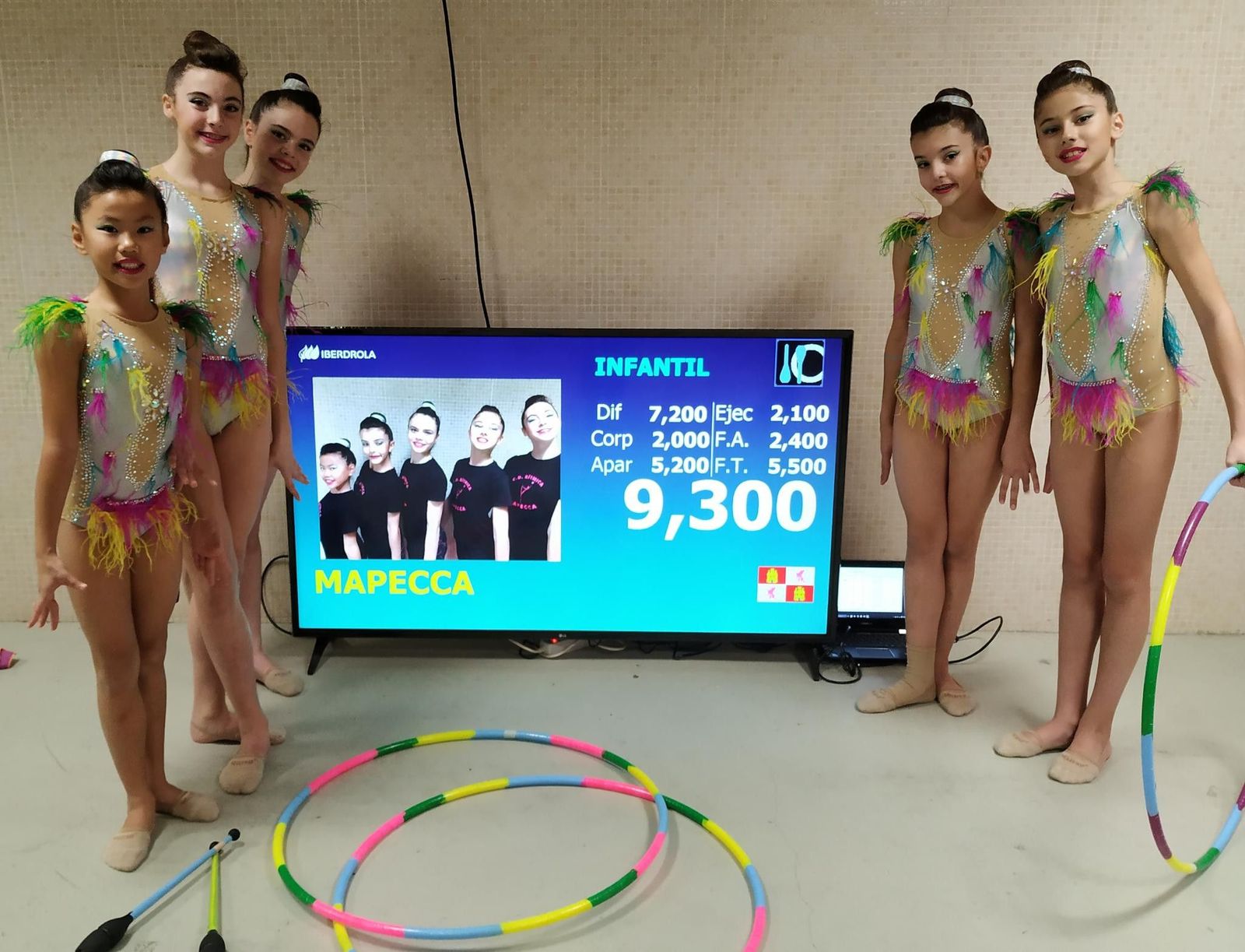 Conjunto con el panel de la nota