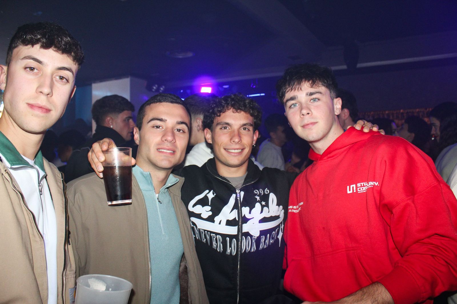 Salamanca de noche, sábado 6 de diciembre