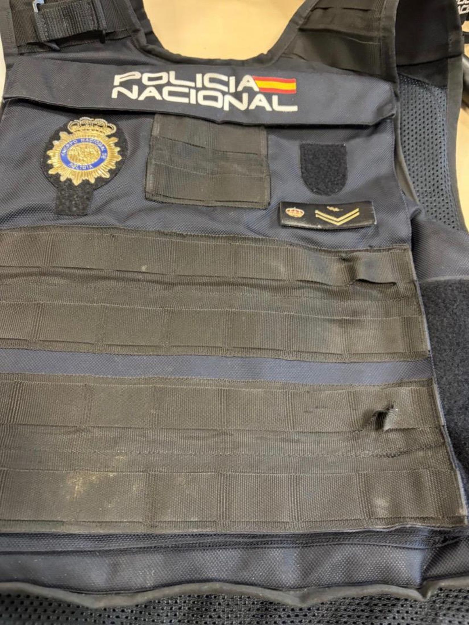 Imágenes del incidente ocurrido en Béjar