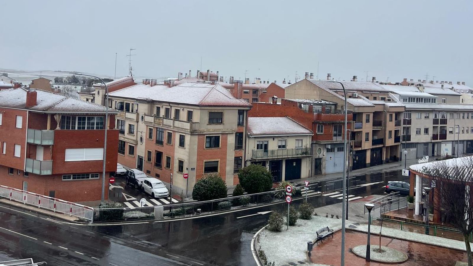 Nieve en Villares de la Reina