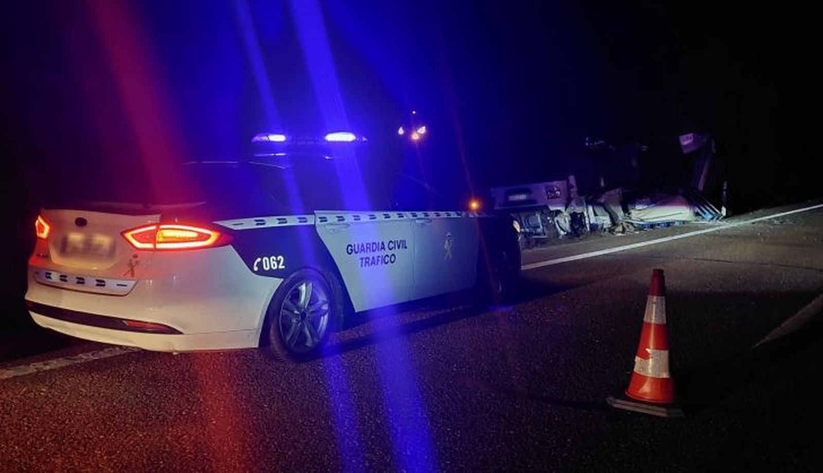 Accidente en la A 6 (1)