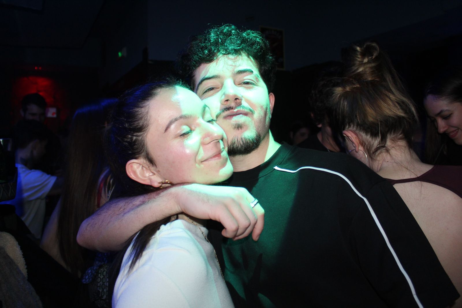 Salamanca de noche, sabado 24 de enero