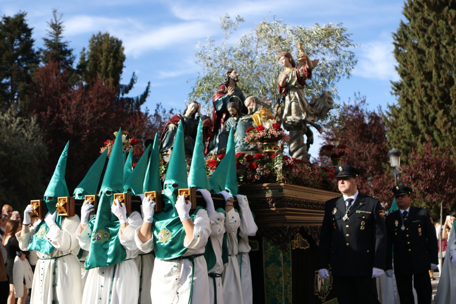 La Oración de Jesús en el Huerto de los Olivos recobra todo su esplendor en las calles de Salamanca