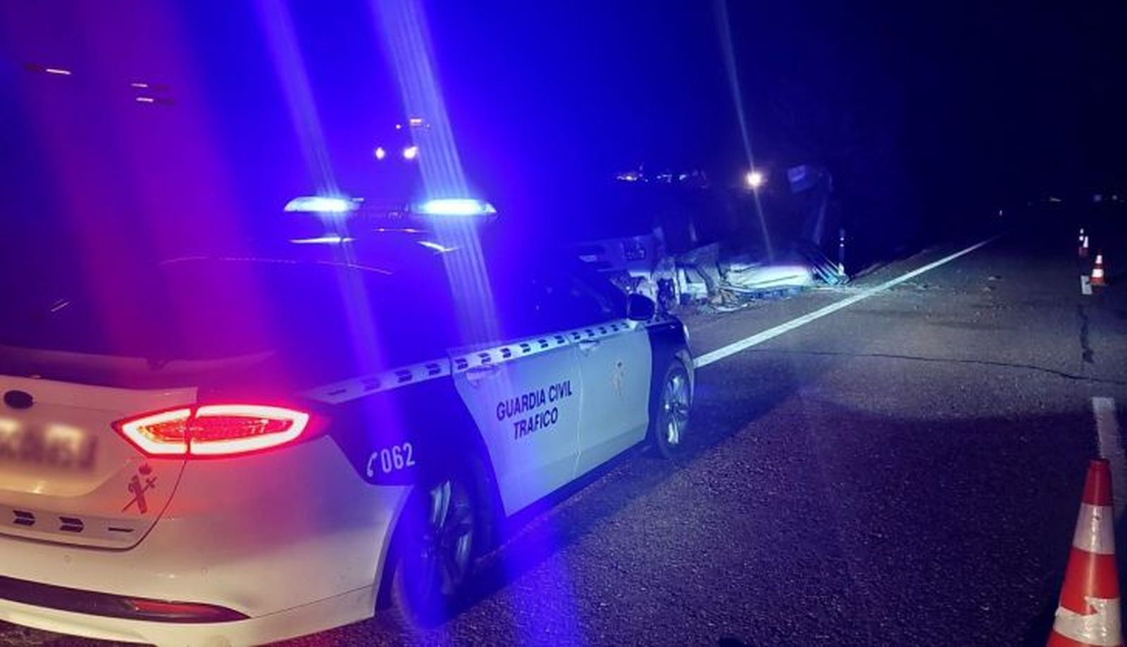 Accidente en la A 6 (2)