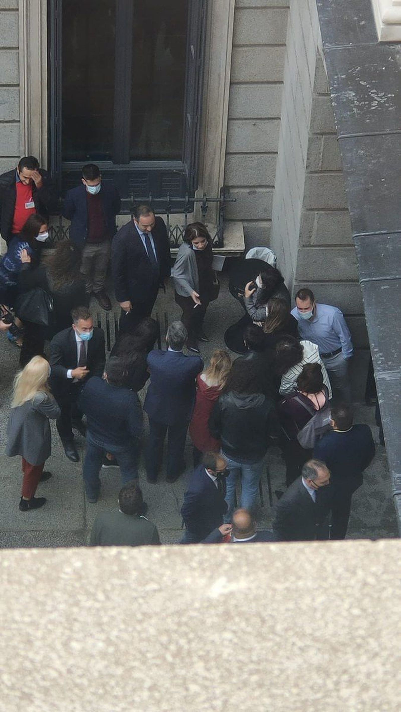 Irene montero fumando