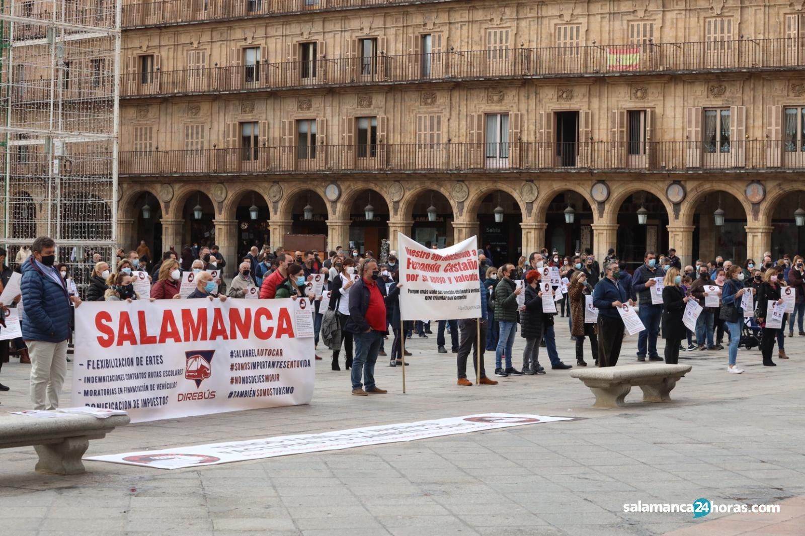 Manifestación autónomos Plaza Mayor 2 (13)