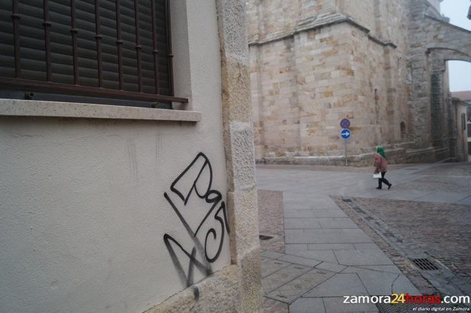 Las sanciones por pintar las fachadas pueden alcanzar los 3.000 euros