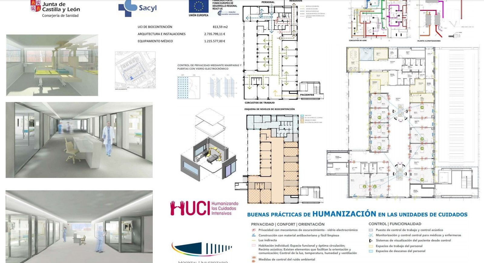Castilla y León contará con una nueva UCI de aislamiento de alto nivel
