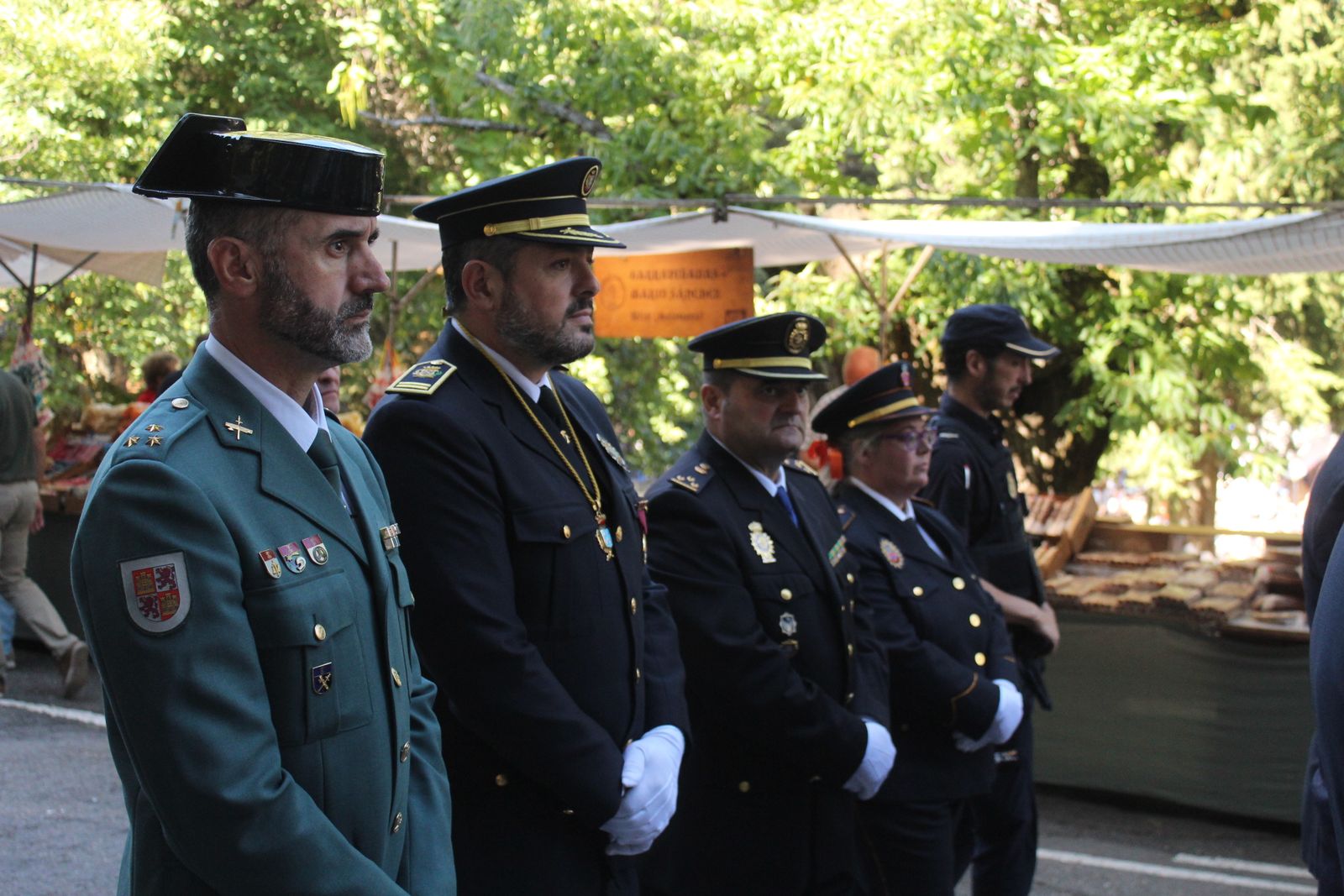 Béjar, misa y procesión en el santuario de Nuestra Señora del Castañar