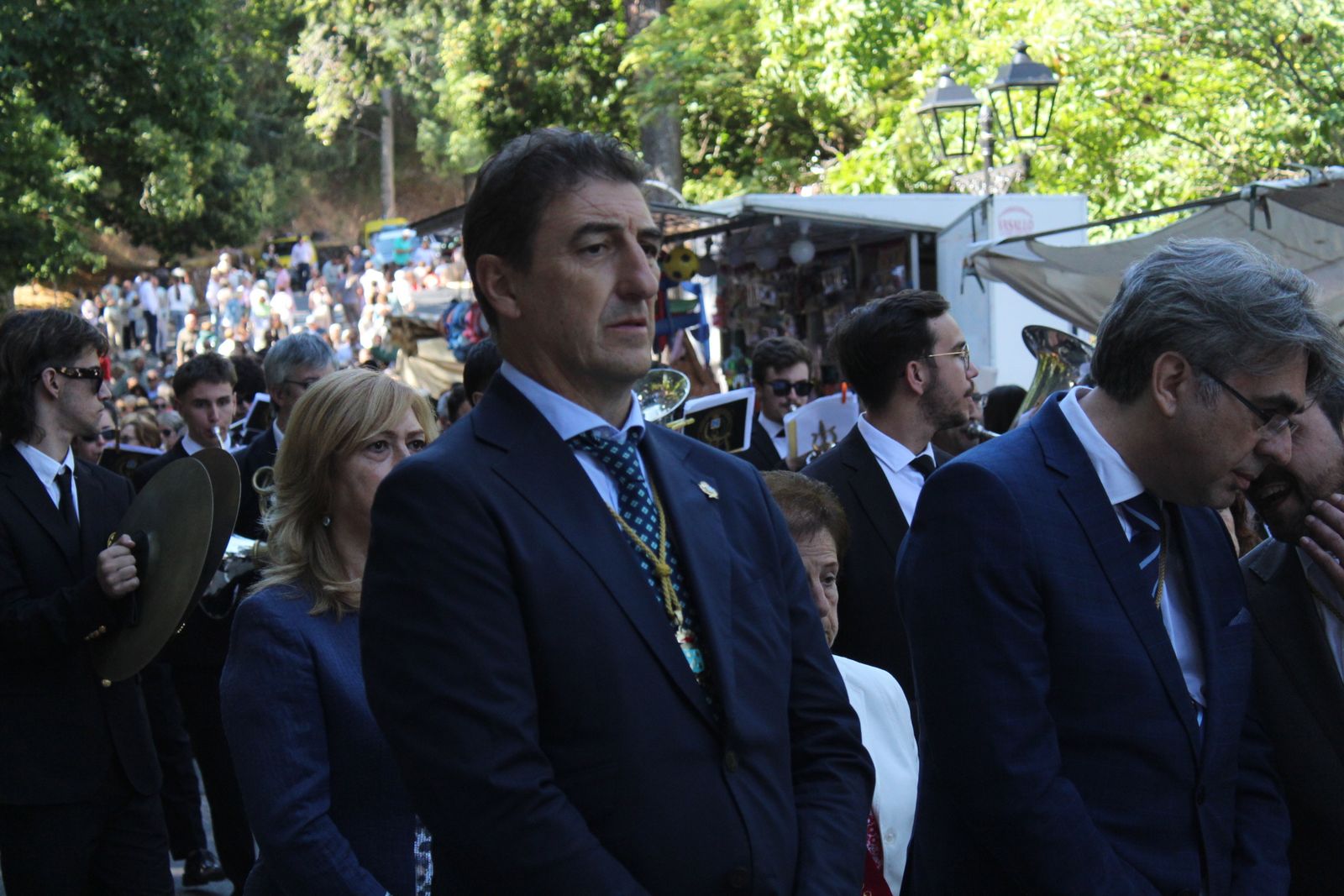 Béjar, misa y procesión en el santuario de Nuestra Señora del Castañar