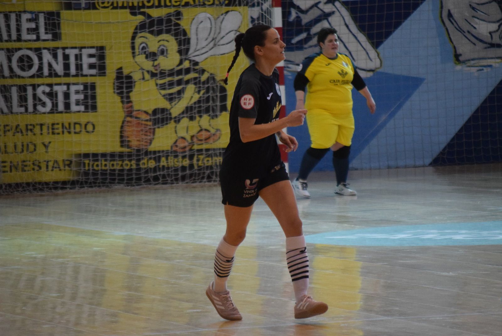 María Cepeda, jugadora del River Zamora.