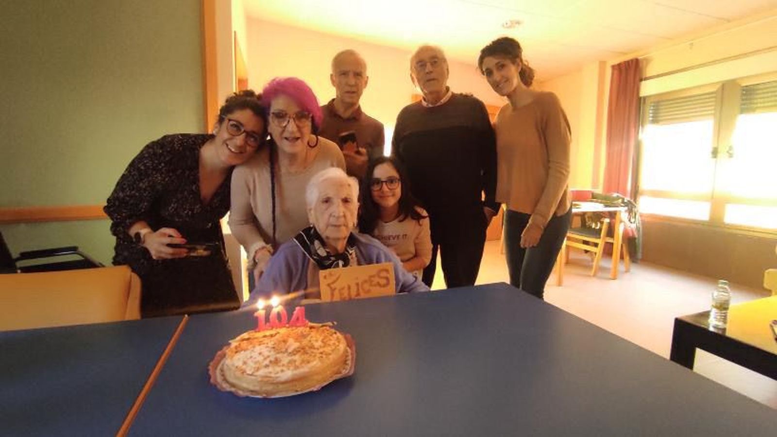 Asunción Galante cumple 104 años