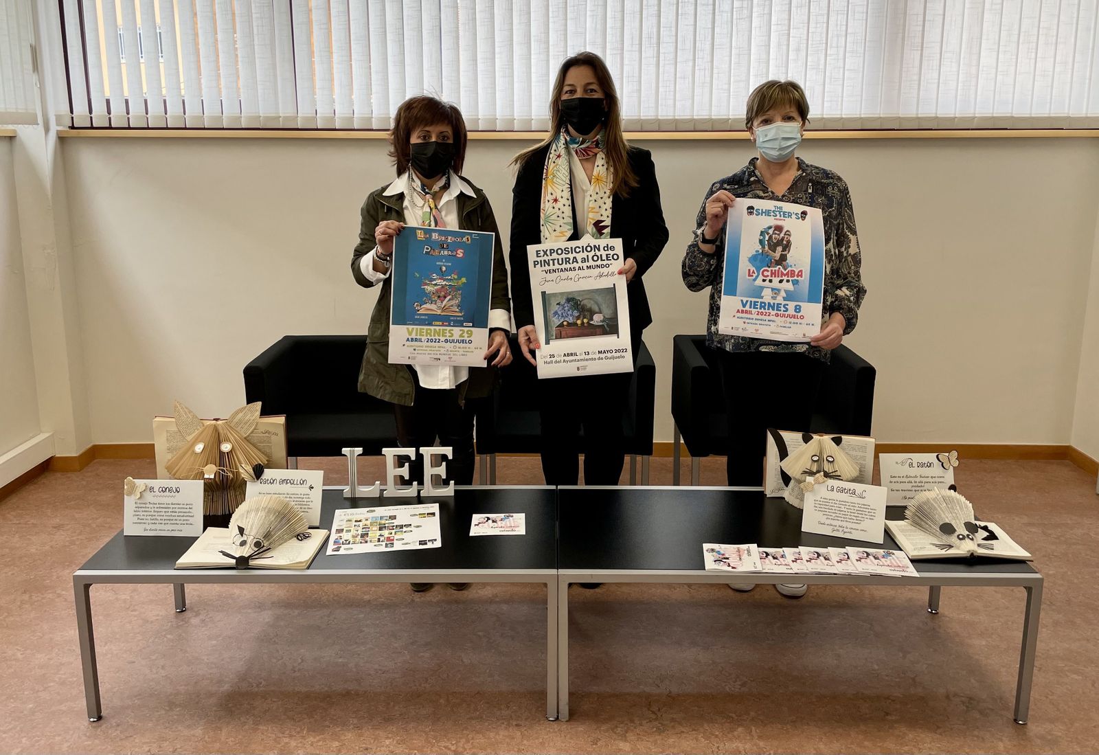 Presentación de la agenda cultural de abril