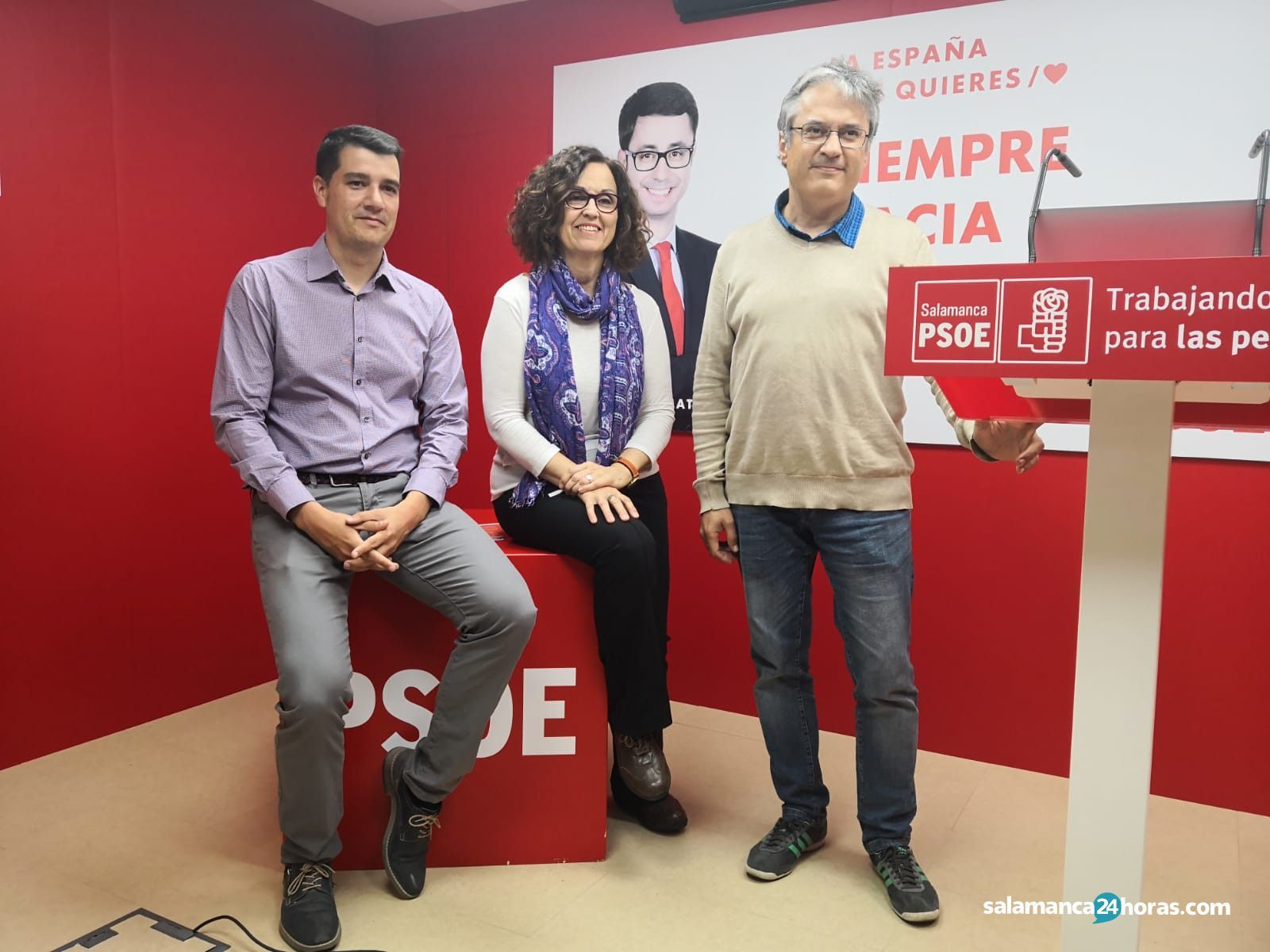Fernando rubio, josé luis moyano y nuria solé