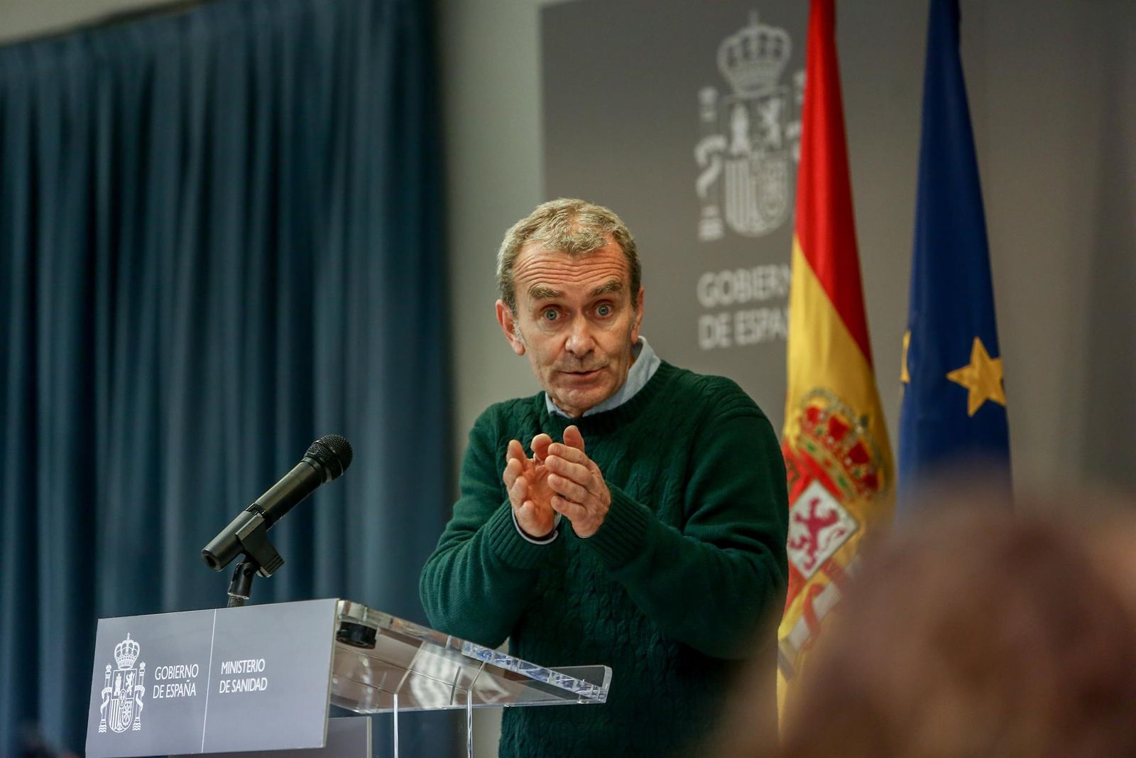 El director del Centro de Coordinación de Alertas y Emergencias Sanitarias, Fernando Simón. | EP