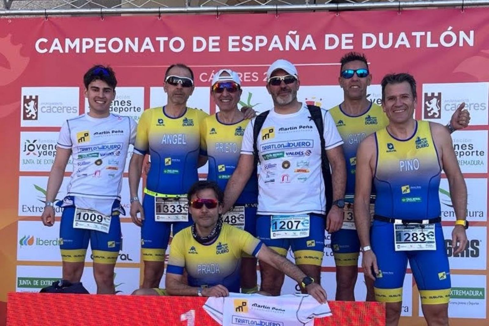 Jorge Muñiz, del Triatlón Duero, décimo en el Campeonato de España de Duatlón Sprint