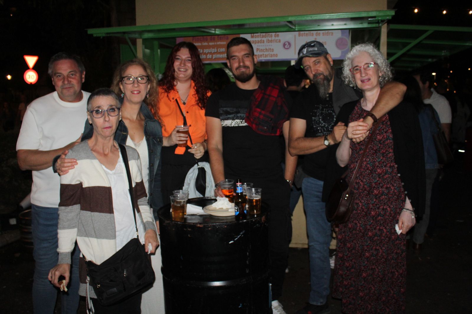 Ambiente en la Feria de Día en la tarde de este lunes