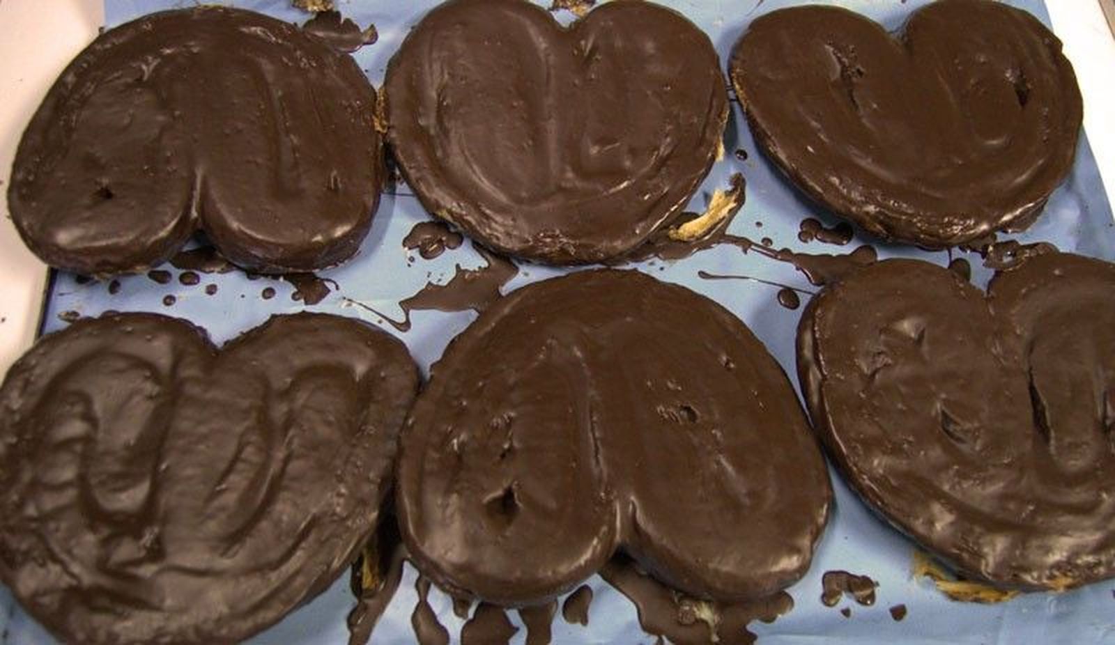 Palmeras de chocolate