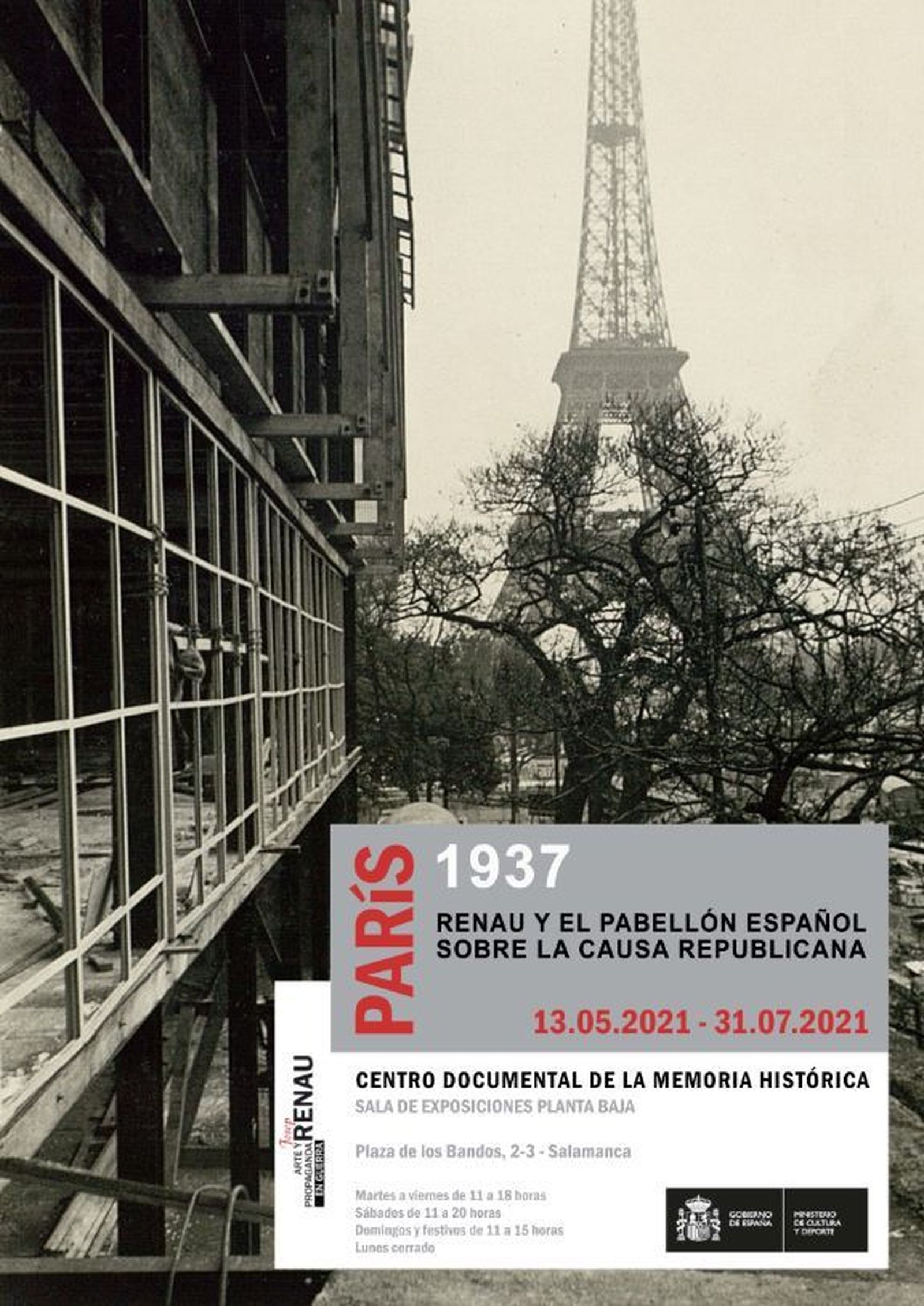 La exposición “París, 1937: Renau y el pabellón español sobre la causa republicana” se podrá visitar desde el jueves, 13 de mayo