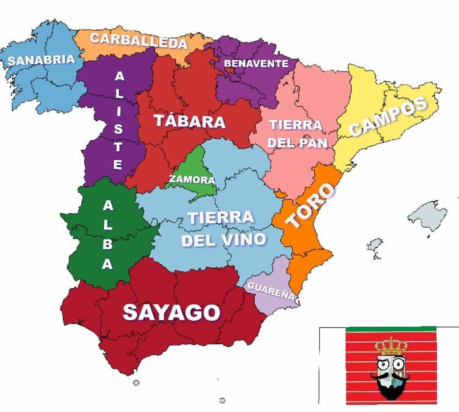 Mapa zamora meme